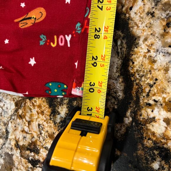 Old Navy Unisex Red Christmas Snow Globe Howdy Flannel Pajamas Pants - SIZE XXL - Picture 11 of 12